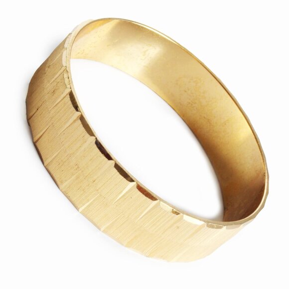 Monet Bangle Bracelets Lot of 2 Vintage Retro 80s - Picture 9 of 12